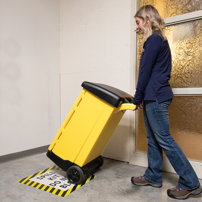 Spill Kit Floor Sign