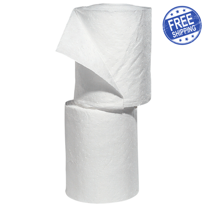 Oil Only Absorbent Rolls - Free Shipping