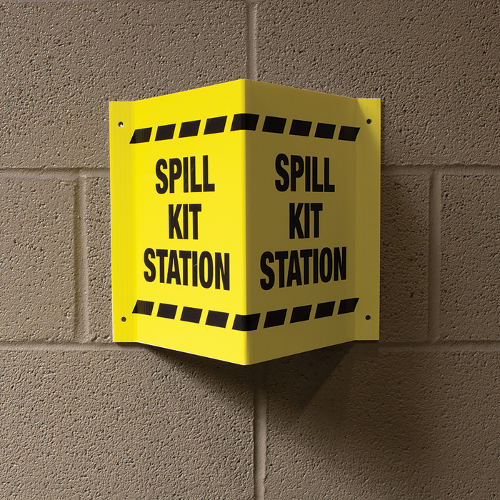 Spill Kit Station Sign
