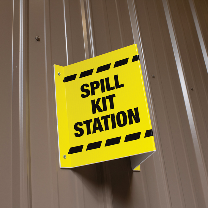 Spill Kit Station Sign