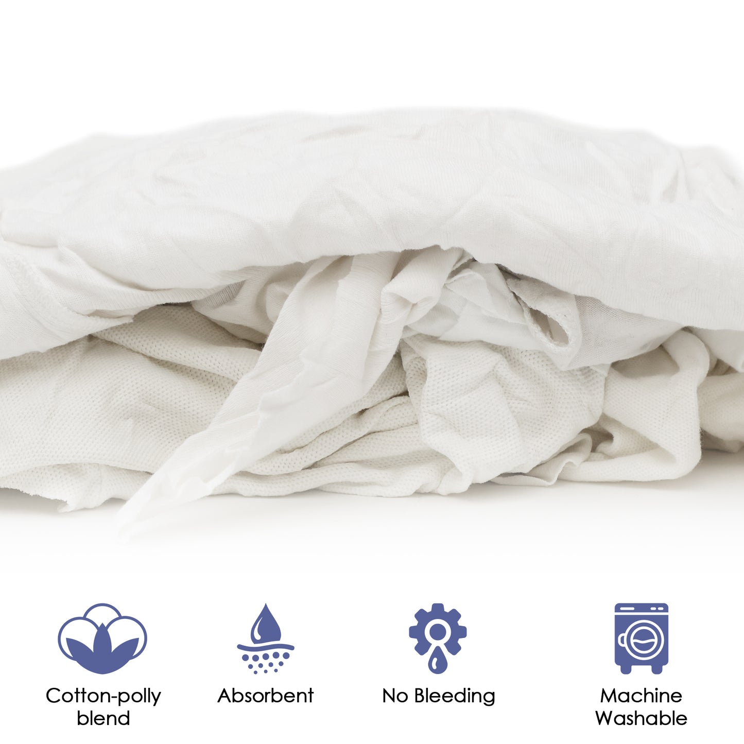 Huck & Terry Recycled T-Shirt Rags