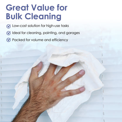 Huck & Terry Recycled T-Shirt Rags