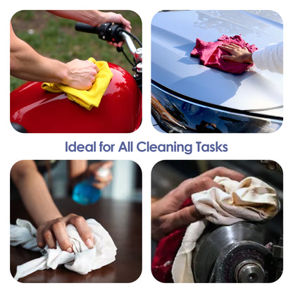 Huck & Terry Color T-Shirt Rags 50 lb Bale