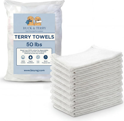 New White Terry Towels