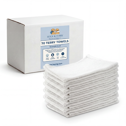 New White Terry Towels