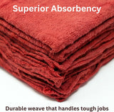 Red Shop Towels (1-dozen)