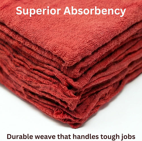 Red Shop Towels (1-dozen)