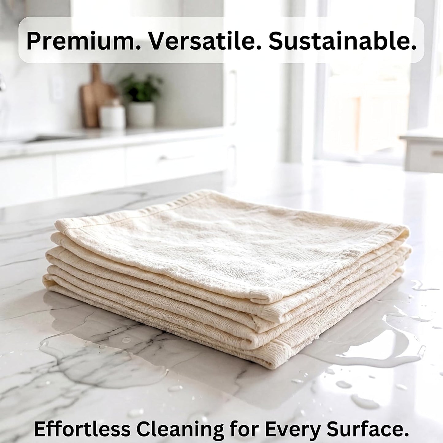 New White Premium Flannel Rags