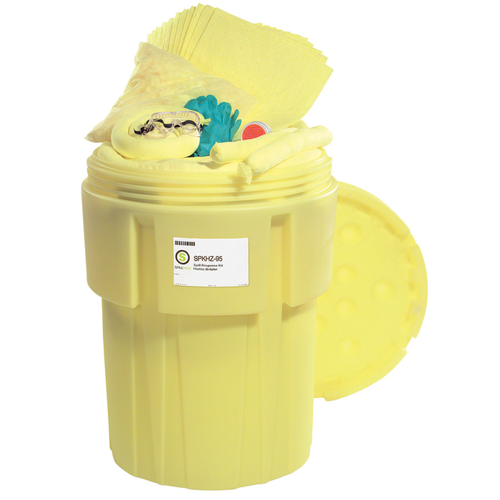 HazMat 95-Gallon OverPack Salvage Drum Spill Kit