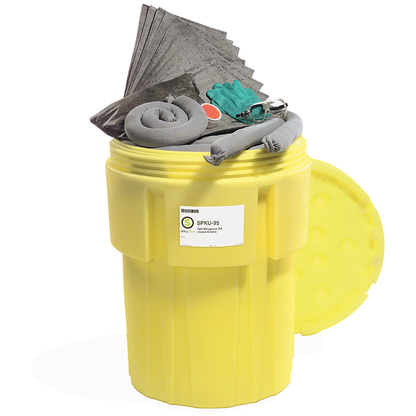 Universal 95-Gallon OverPack Salvage Drum Spill Kit