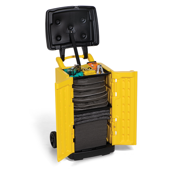 Universal Spill Kit 25 Gallon Cabinet