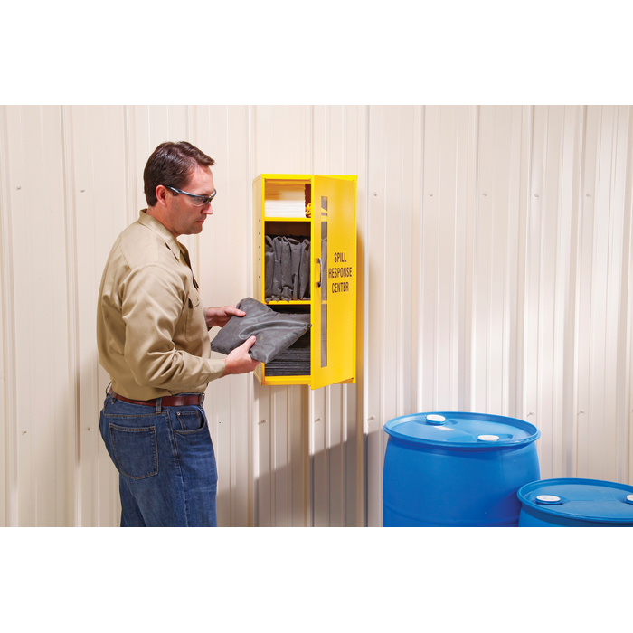 Universal Wall Mount Cabinet Spill Kit