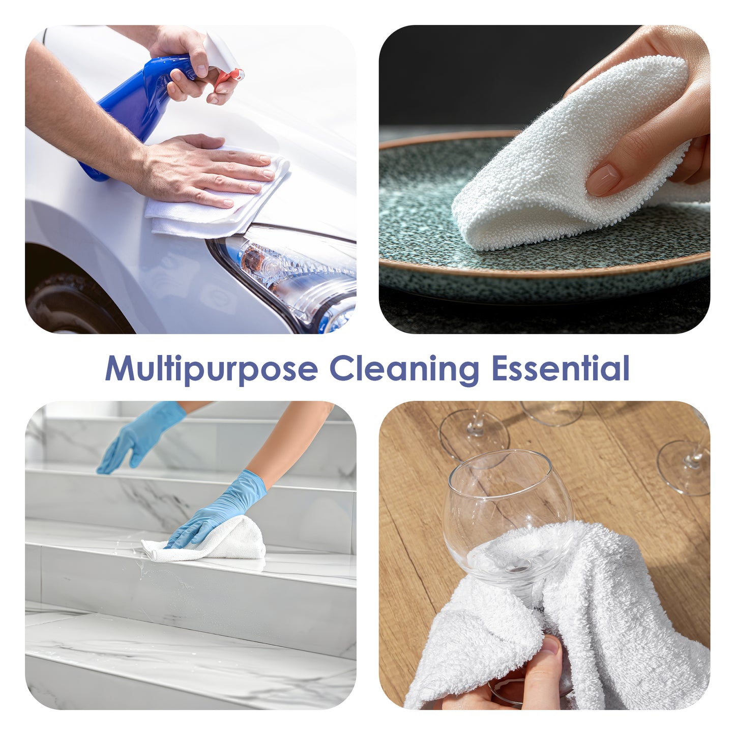 White Terry Towels (60 Towels)