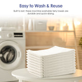New White Terry Towels