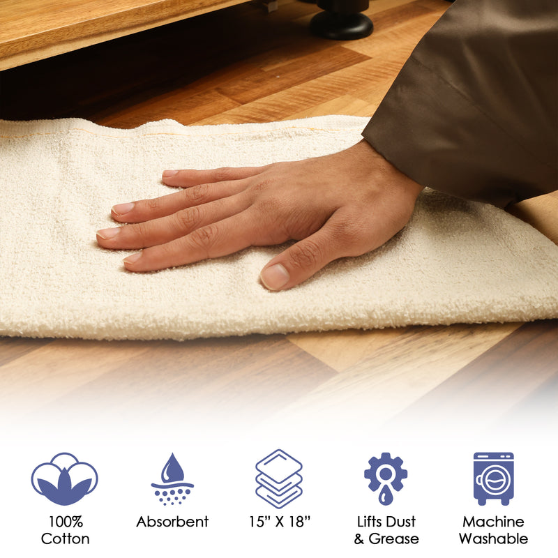 New White Terry Towels