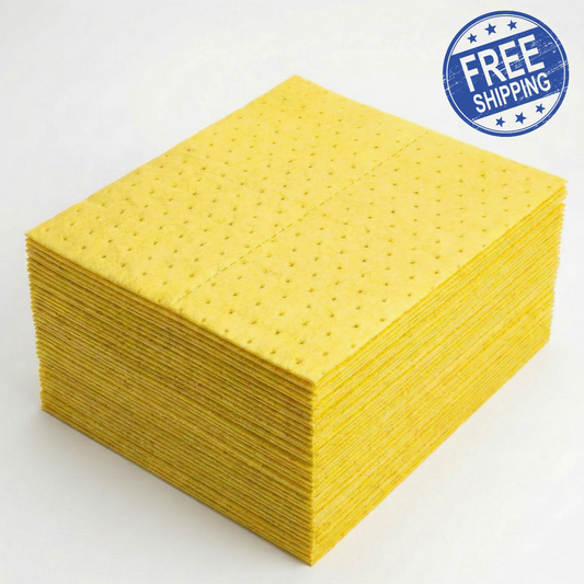 HazMat Absorbent Pads - FREE SHIPPING