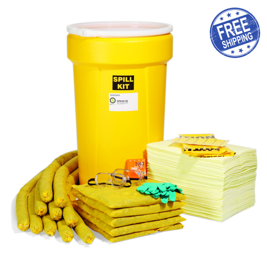 Hazmat Spill Kit 55 Gallon Overpack - Free Shipping