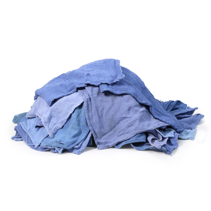 Blue Huck Towels