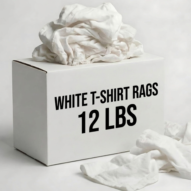 New White T-Shirt Rags