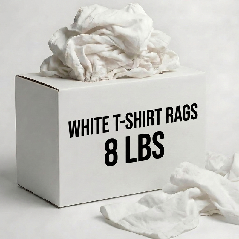 New White T-Shirt Rags