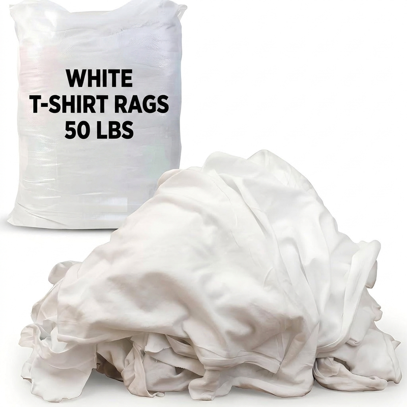 New White T-Shirt Rags