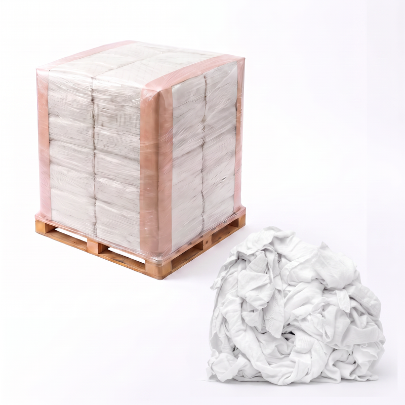 Recycled White T-Shirts - Pallet