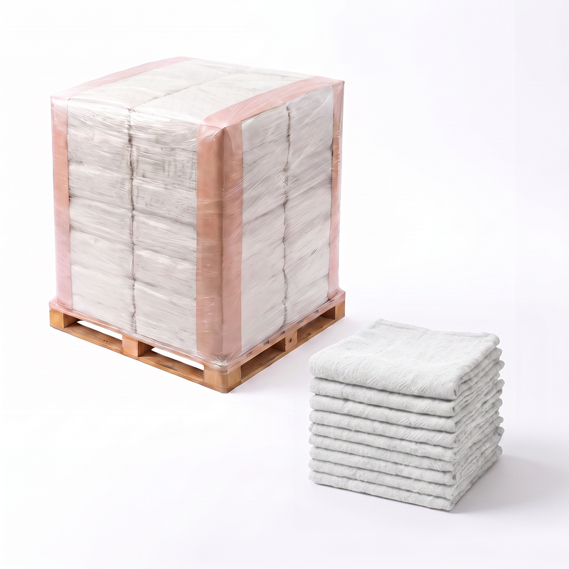 New White Shop Towels - Pallet